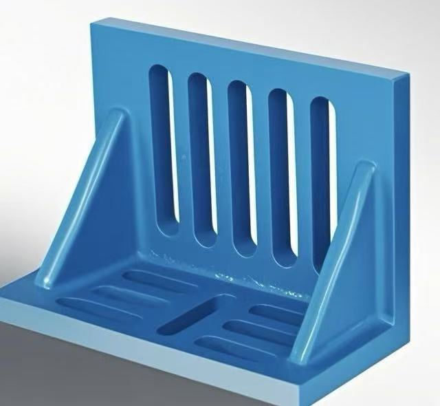 Cast iron right angle bending plate