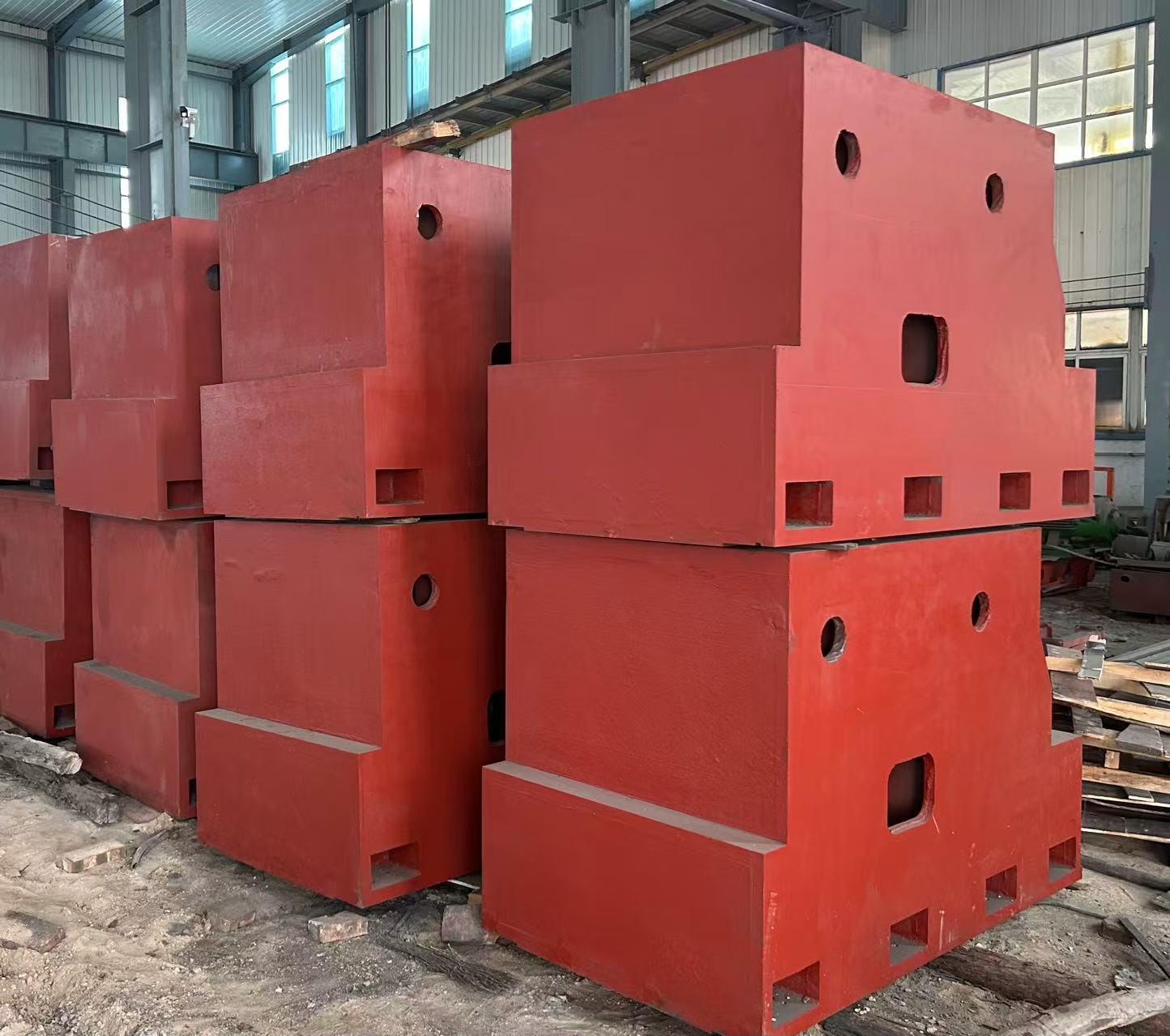 Cast iron square box