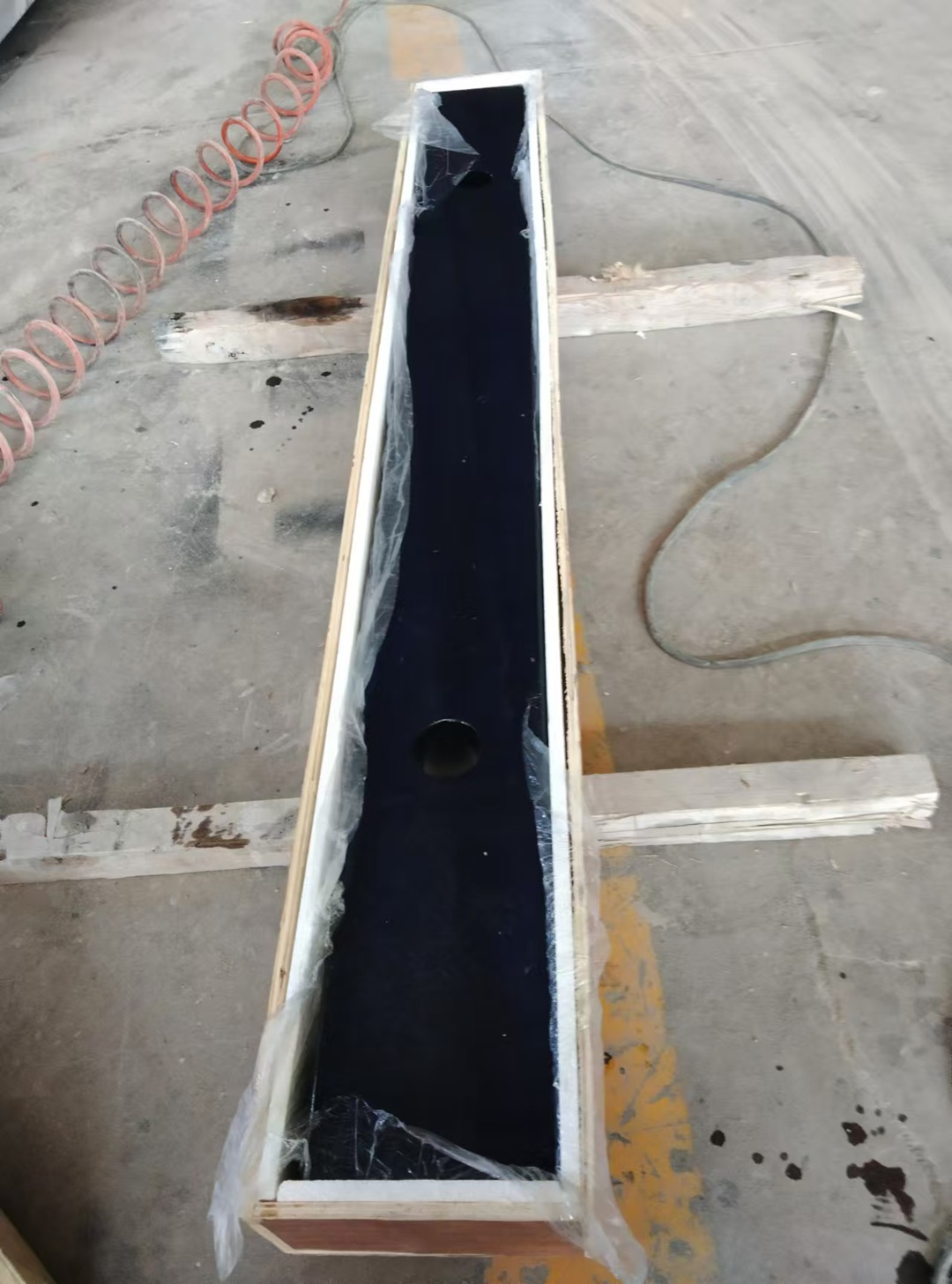Granite marble ruler