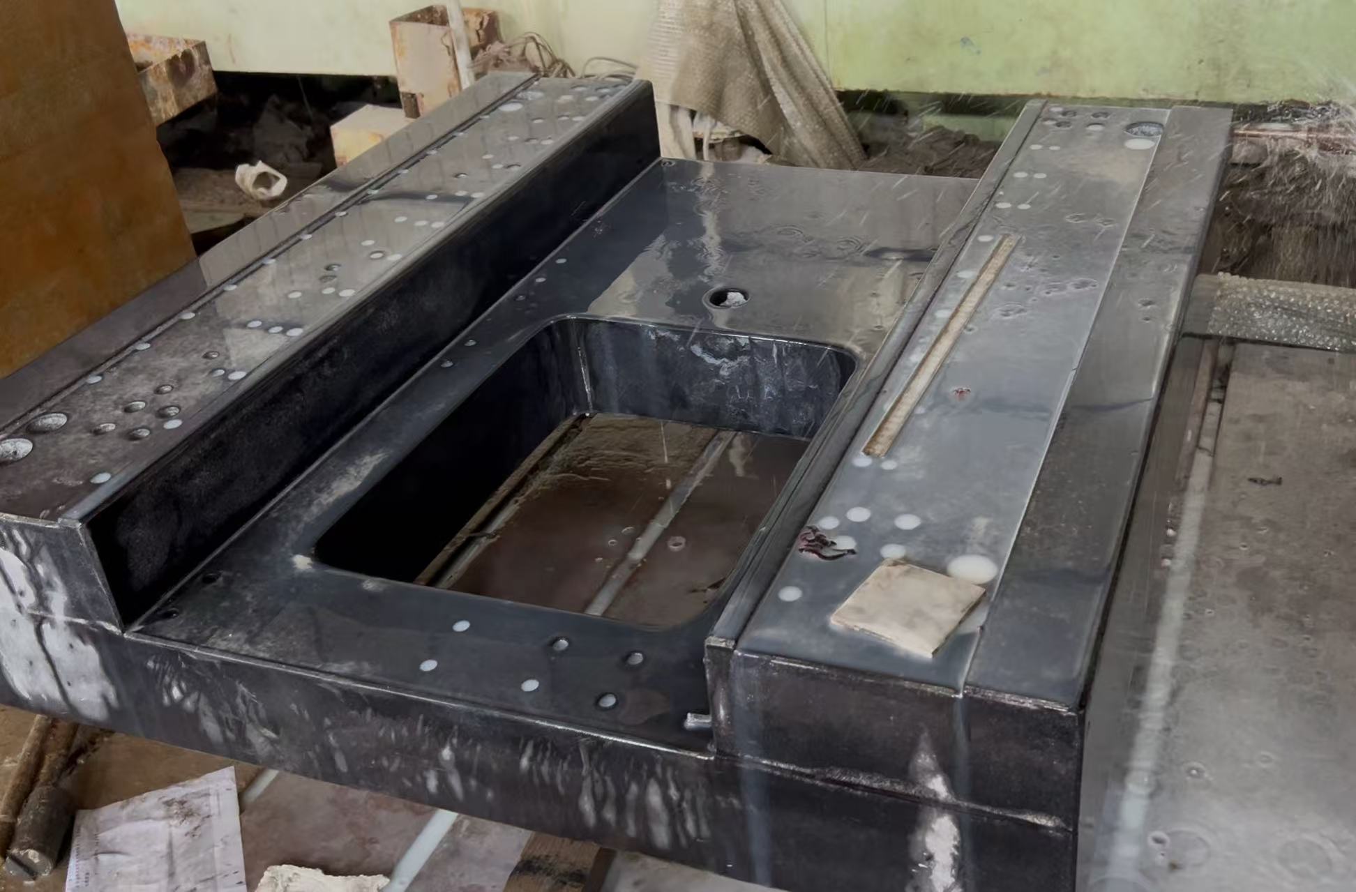 Marble semiconductor lithography machine base solution