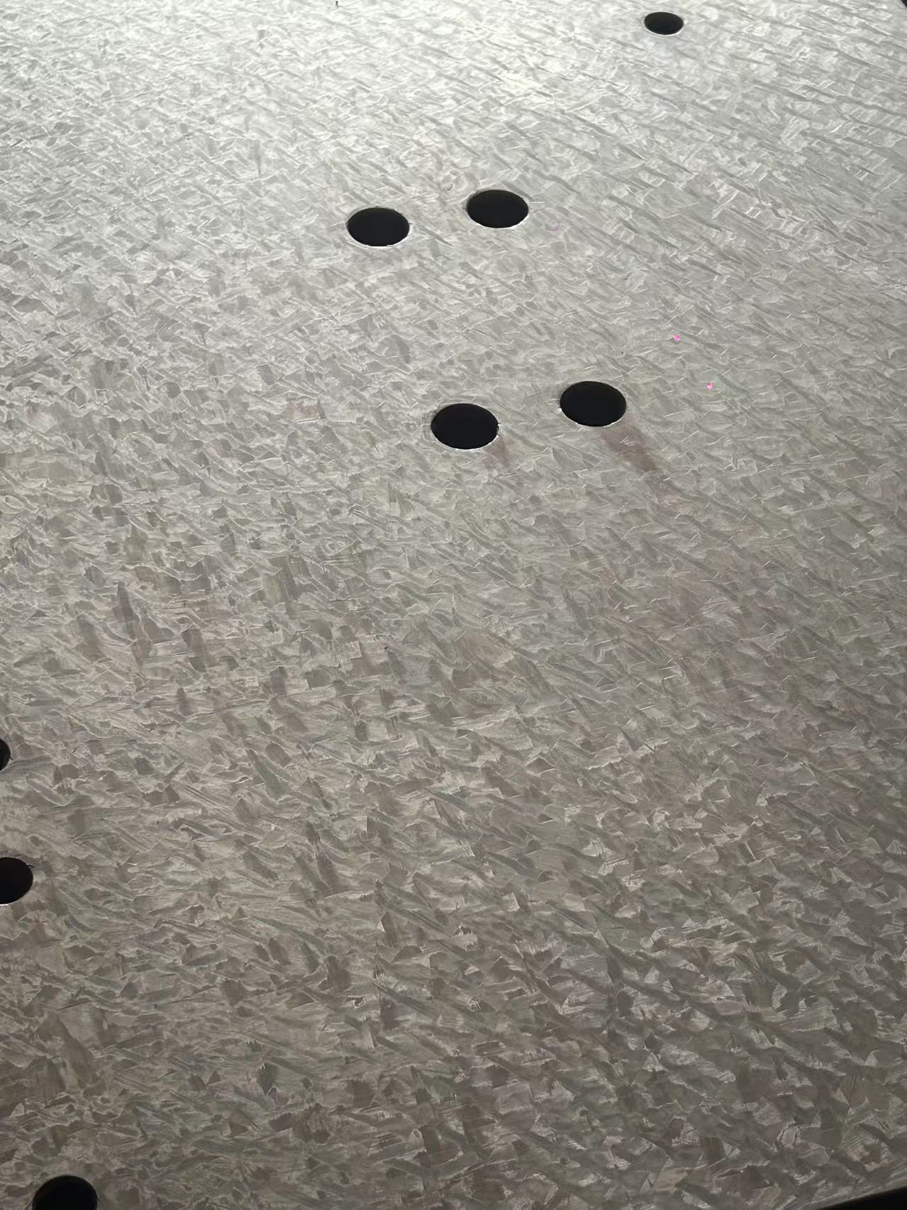 Cast iron scraping flat plate